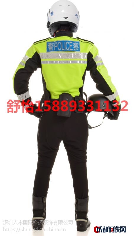 2017年新款夏季骑行服police香港款摩托装备户外摩托安全骑行交警巡逻