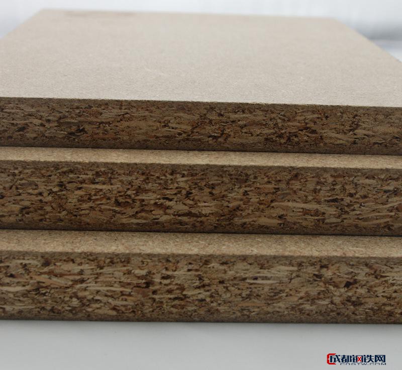 刨花板家具 8mm刨花板/实木颗粒板 提供三胺纸贴面定制
