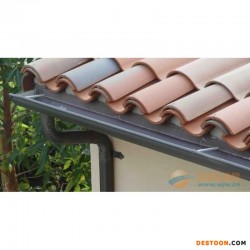 屋面排水、巢湖彩铝落水系统、天沟、檐槽