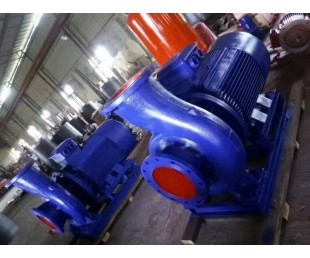 泸州市 专业制造卧式管道泵  ISW125-315B 75KW 上海众度泵业