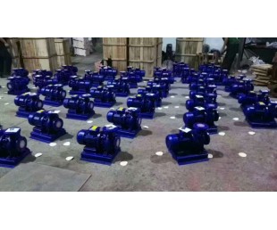 绵阳市 卧式管道泵  ISW150-125A 11KW 上海众度泵业