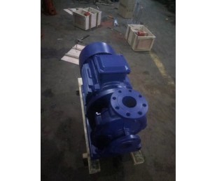 广元市 小型管道泵  ISW150-160 22KW 上海众度泵业
