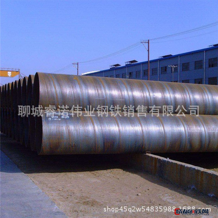 现货销售螺旋钢管 Q345B焊接钢管 桥梁建设用螺旋焊管 螺旋管