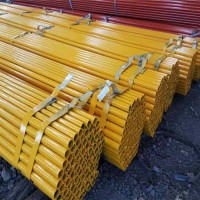 1.5寸刷黄漆架子管一吨多少根