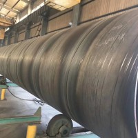 供应国标大口径螺旋钢管 厚壁螺旋管厂