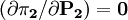 mathbf{(partial pi_2/partial P_2)=0}
