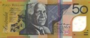 澳大利亚元2002年版50面值——正面